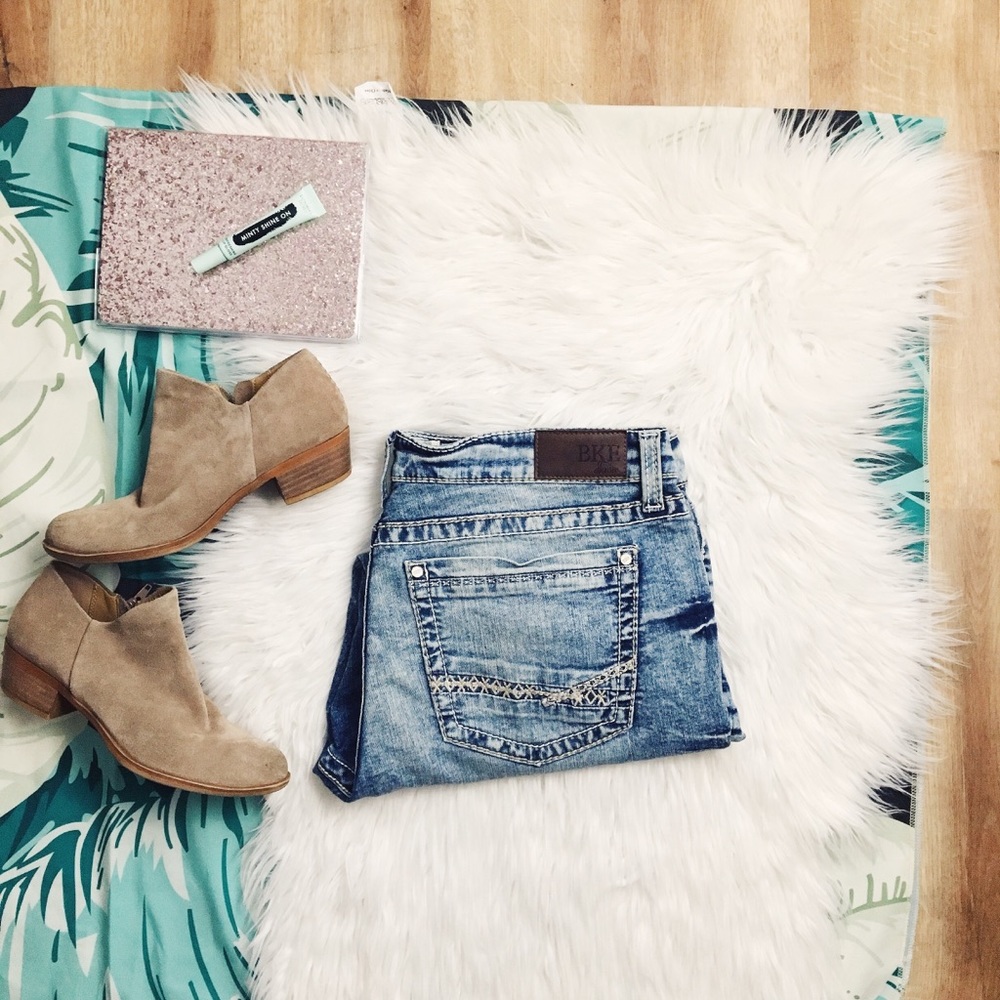 Buckle croped Jeans